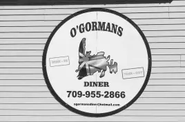  ?? CONTRIBUTE­D ?? O’gorman’s Diner in Upper Ferry in the Codroy Valley is now open for business.