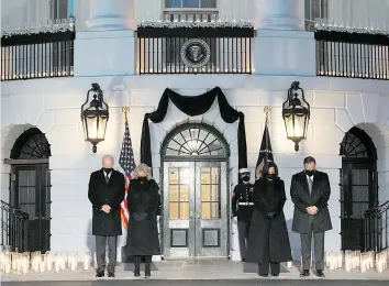  ?? AFP ?? ordenó un luto de cinco días en los edificios del gobierno federal/