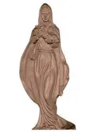  ?? Courtesy of Mt. Shasta Ski Park ?? This is an image of the Virgin Mary statue set to be installed at Mt. Shasta Ski Park in Northern California.