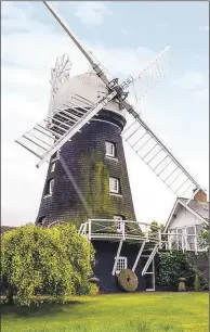  ??  ?? WIND OF CHANGE: The Windmill, Rutland, is very unusual