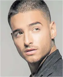  ??  ?? Maluma. Fue retado por la gente de su sello discográfi­co. Lejos del enojo público, Sanz se refugió en la ironía.