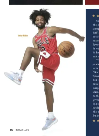  ??  ?? Coby White