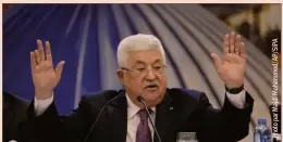  ??  ?? Mahmoud Abbas “Je n’accepterai jamais cette solution. Je ne veux pas que l’on se
souvienne de moi comme celui qui a vendu Jérusalem.”