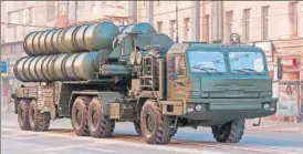  ?? SHUTTERSTO­CK ?? The defence minister said the US sanctions legislatio­n won’t affect the deal with Russia, brushing aside Washington’s concerns over ~39,000cr purchase of S400 Triumf antiaircra­ft missiles.