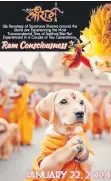  ?? ?? THE picture of the puppy posted by a Facebook group called Understand­ing Hinduism.