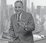  ??  ?? 1904 Ralph Bunche, the American diplomat who wins the Nobel Peace Prize in 1950, is born in Detroit, Michigan, United States