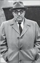  ?? Nick Agro/Orange County Register/TNS ?? Michael Malone, a Department of Treasury investigat­or who worked on high profile cases such as the arrest of Al Capone and the Lindbergh baby case.