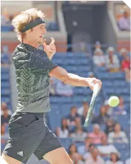  ??  ?? Alexander ganó sin sufrir y logró avanzar en el Abierto de los Estados Unidos.