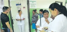  ??  ?? PACIENTES. En consulta externa no se brindará atención médica.