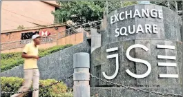 ?? PHOTO: TIMOTHY BERNARD ?? The JSE in Sandton. Its operations are to be restructur­ed.