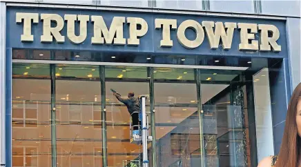  ?? Picture / AP ?? Before you tweet that Trump Tower is to be built in Auckland, read the whole story, question the source and see if there are any other articles to back it up.