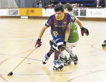  ?? FCB ?? Ignacio Alabart logró el neutraliza­r el primer gol del Liceo justo el día de su 25 cumpleaños. Fue el mejor regalo pero le faltó la victoria para redondear su día
//