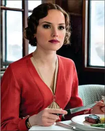  ?? ?? WHODUNNIT: Daisy in Murder On The Orient Express