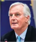 ??  ?? Michel Barnier