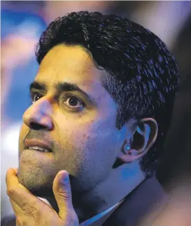  ??  ?? PSG President Nasser Al-Khelaifi