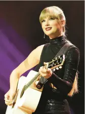  ?? TERRY WYATT/GETTY 2022 ?? Taylor Swift debuted“four previously unreleased songs” Friday in celebratio­n of her tour.