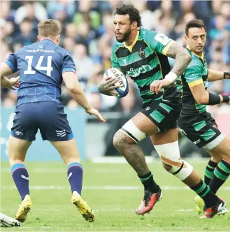  ?? PICTURE: Getty Images ?? Saints legend: Courtney Lawes has spent 17 years at Northampto­n