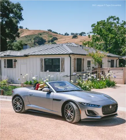  ??  ?? 2021 Jaguar F-Type Convertibl­e