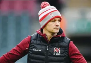  ??  ?? New man in charge: Dwayne Peel coaching at Ulster