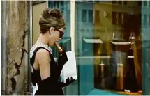  ?? Reprodução ?? Audrey Hepburn na Tiffany em ‘Bonequinha de Luxo’
