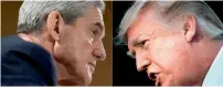  ?? AFP file ?? Robert Mueller and Donald Trump. —