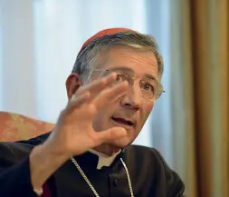  ??  ?? Il Patriarca di Venezia Monsignor Francesco Moraglia
