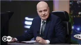  ??  ?? Chef der zweitstärk­sten politische­n Kraft in Bulgarien: Der Musiker, TV-Moderator und Politiker Stanislaw "Slawi" Trifonow