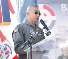  ?? JA. MALDONADO ?? Mayor general Carlos Ramón Febrillet, comandante general de la FARD.