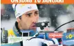  ??  ?? Martin Fourcade, totalsegra­re i fjol.