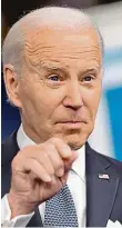  ?? Foto: ČTK ?? Ta garáž ale byla zamčená, hájí se prezident Joe Biden.