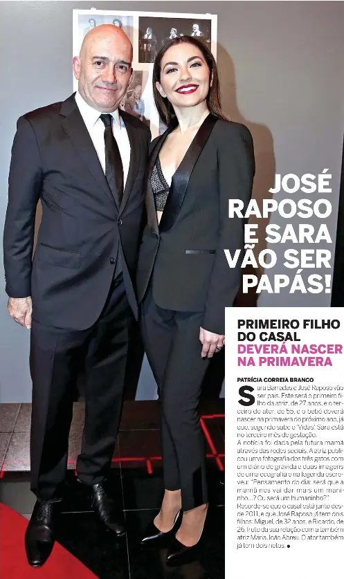 Jose Raposo E Sara Vao Ser Papas Pressreader