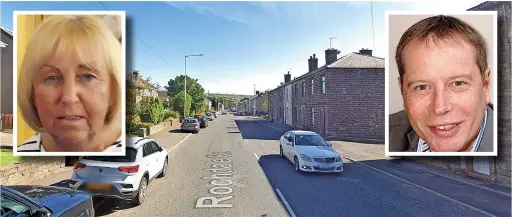  ?? Google streetview ?? ●●In the Irwell ward the candidates include former Tory now independen­t Janet Eaton (left) and (right) Andy MacNae, the new Labour prospectiv­e parliament­ary candidate.