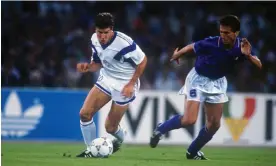  ?? ?? The US and Italy met in the group stage of the 1990 World Cup. Photograph: PA Images/ Alamy