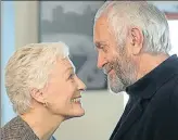  ??  ?? ■ Glenn Close delivers a riveting performanc­e as ‘the wife’, and Jonathan Pryce’s character is equally compelling.