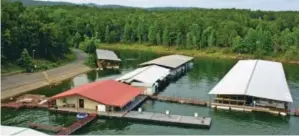  ??  ?? Smith’s Hillcreek Marina has grown steadily in the nearly three decades it has been open. Owner Pauline Smith said customer service has been the key to the business’s success.