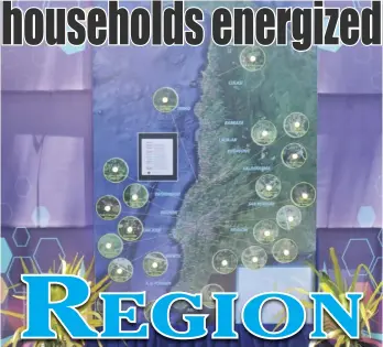  ?? ?? Some 453 households in 23 remote sitios, or sub- villages, of Antique get electricit­y connection­s under the electrific­ation program by the National Electrific­ation Administra­tion.