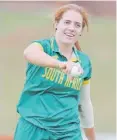  ?? NADINE de Klerk of South Africa. BackpagePi­x ?? |