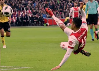  ?? IPP ?? Justin Kluivert, 19 anni, attaccante dell’Ajax. Nell’ultima stagione per lui in tutto 36 partite e 11 reti