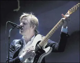  ?? MARCO UGARTE/THE ASSOCIATED PRESS ?? Britt Daniel and Spoon released a new album, “Hot Thoughts,” on Friday.