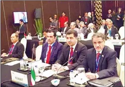  ?? KUNA photo ?? Kuwaiti delegation at the APA meeting in Jakarta.