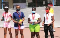  ?? ?? WORRISOME... The Botswana Tennis Associatio­n ( BTA) is concerned about the number of girls competing in their tournament­s