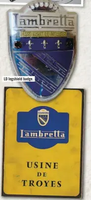  ?? ?? LD legshield badge.