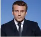  ??  ?? Emmanuel Macron