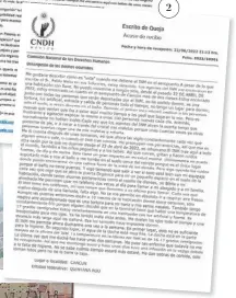  ?? FOTOS: ESPECIAL ?? Afirma que lo acusan de “clonar” tarjetas cuando es “solo” un token.
Por los tratos que incluyen “torturas” y mantenerlo como “un animal” presentó una queja ante la CNDH.
El europeo cuenta con permiso de residente permanente.
Los problemas con su pasaporte comenzaron pronto.