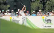  ?? Picture: GALLO IMAGES ?? TEED OFF: Charl Schwartzel during this year’s Tshwane Open, whose existence is under threat