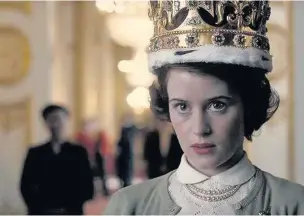  ??  ?? Stockport’s Clare Foy in The Crown - see our lead letter