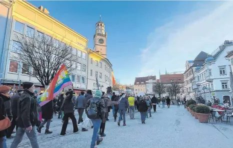  ?? FOTO: MAXIMILIAN OST ?? 8400 Menschen demonstrie­rten am 27. Januar in Ravensburg gegen Rechtsruck.