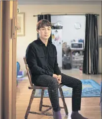  ?? DAI SUGANO — STAFF ARCHIVES ?? Neil Park-mcclintick, 25, poses for a portrait at his Cupertino home, where he lives with his father, on Nov. 30.
