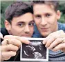  ??  ?? Parents-to-be: Tom Daley and husband Dustin Lance Black