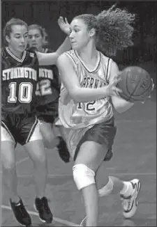  ?? PHOTO COURTESY OF THE PIETRASZEW­SKI FAMILY ?? Amanda Mullane, right, the former Amanda Pietraszew­ski, is a 2002 graduate of St. Bernard High School and one of the girls’ basketball team’s six 1,000-point scorers. She was valedictor­ian of her senior class and attended New York University.